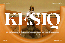 Kesiq – Modern Elegant Serif Display