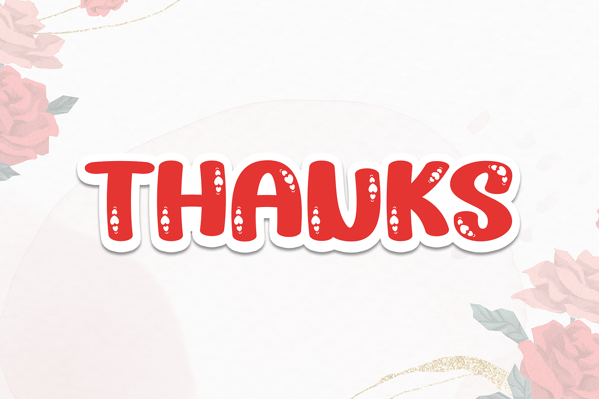 Rose Love | Script Font, a Script Font by Scratchones (Photo 8 of 8)