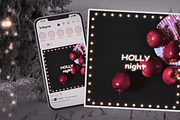 Animated Illumination  insta Frames, a Social Media Template by oKOLOstyle (Thumbnail 8 of 9)