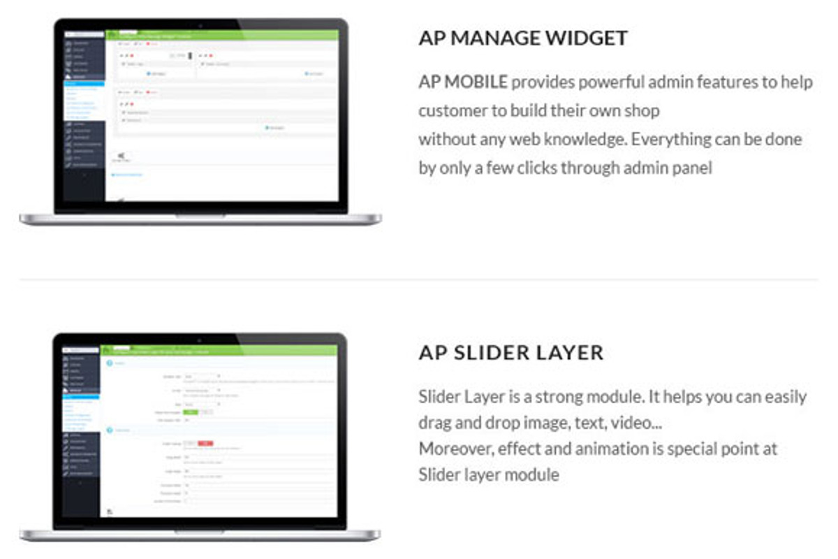 Ap Mobile shop Prestashop Theme, a Landing Page Template by apollotheme (Photo 3 of 11)