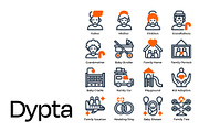 Family Icon Set, a Duotone Icon by Eklip Studio (Thumbnail 2 of 4)
