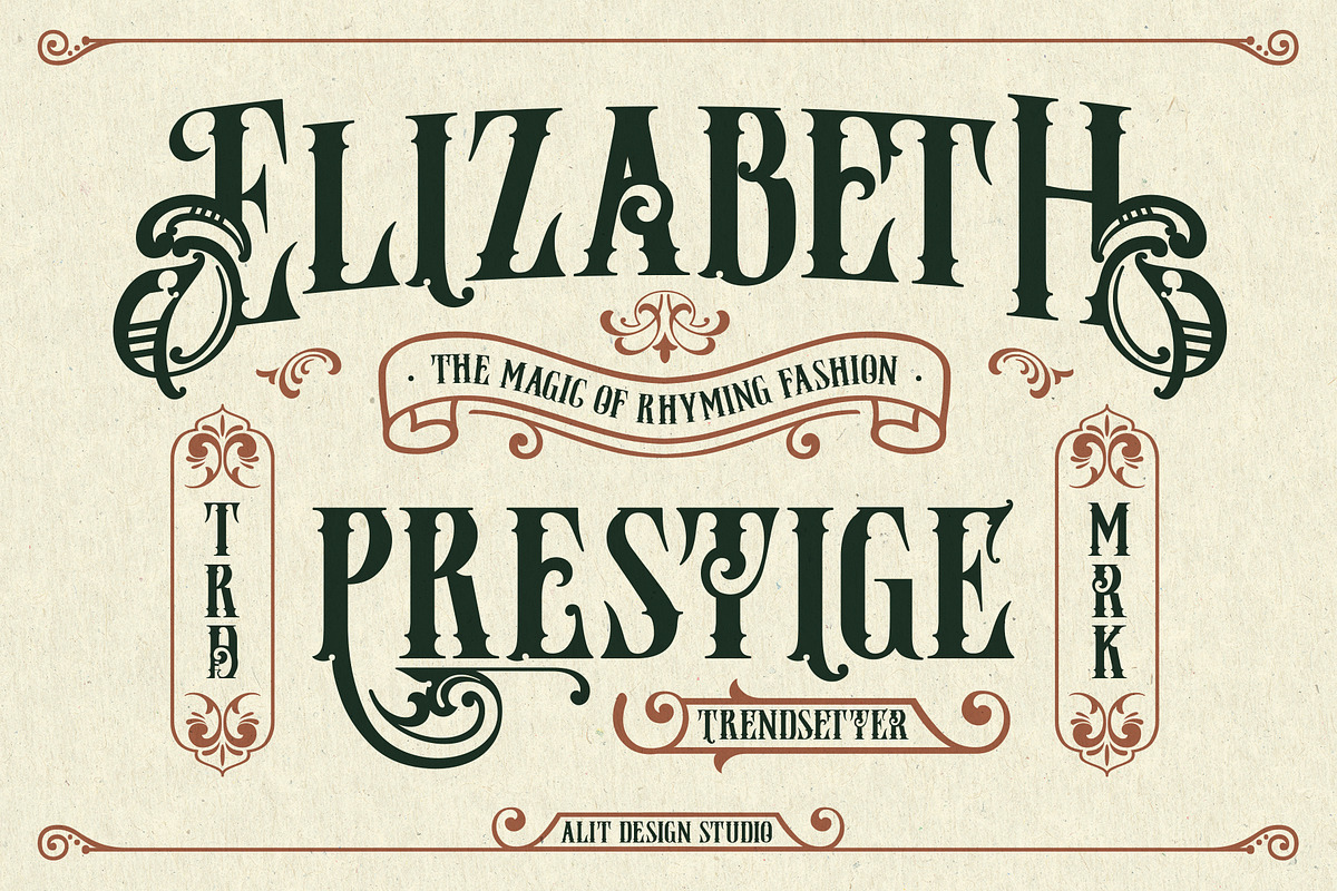Jamesoon Victorian Typeface, a Serif Font by alit design (Photo 7 of 17)