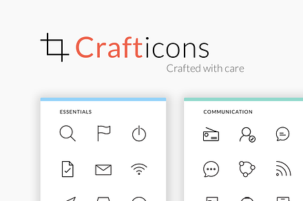 Crafticons, an Outline Icon by Crafticons.com