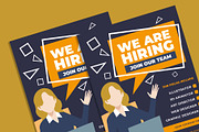 We Are Hiring flyer, a Flyer Template by AdamHasan (Thumbnail 3 of 3)