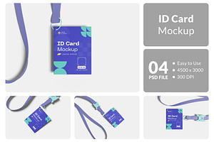 ID Card Mockup