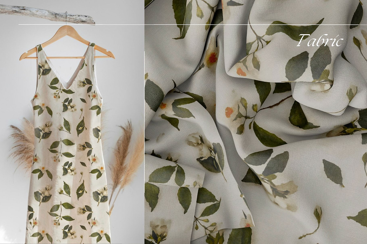 Pattern Mock Orange Blooms, a Pattern Graphic by MouseGrey (Photo 4 of 6)