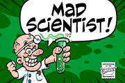 Mad Scientist - lively cartoon font, a Handwritten Font by Comicraft Fonts (Thumbnail 1 of 3)