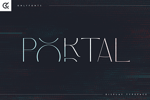 Portal - Display Typeface