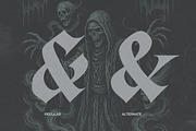 Nocturne Black — Gothic Horror Font, a Blackletter Font by Rillatype (Thumbnail 8 of 9)