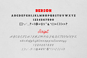 Berson Font Duo + Bonus, a Script Font by 160 Studio (Thumbnail 6 of 11)