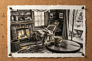 Winter Cabin Serenity | Stock Photo, a Holiday Photo by Aura Canyon HQ (Thumbnail 8 of 15)