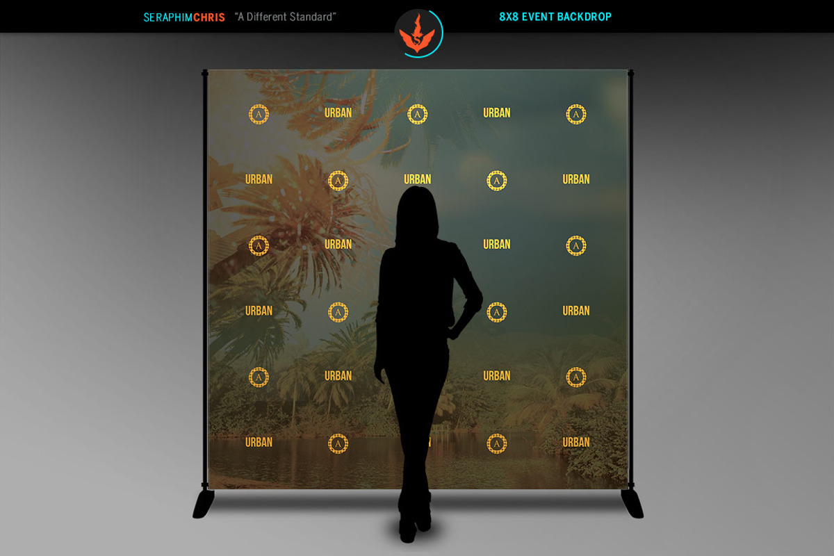 Tropical Event Backdrop Template, a Templates & Theme by SeraphimChris (Photo 5 of 5)
