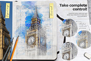 Architecture Sketch PS Action, an Action Add-On by IndWorks Design (Thumbnail 5 of 10)