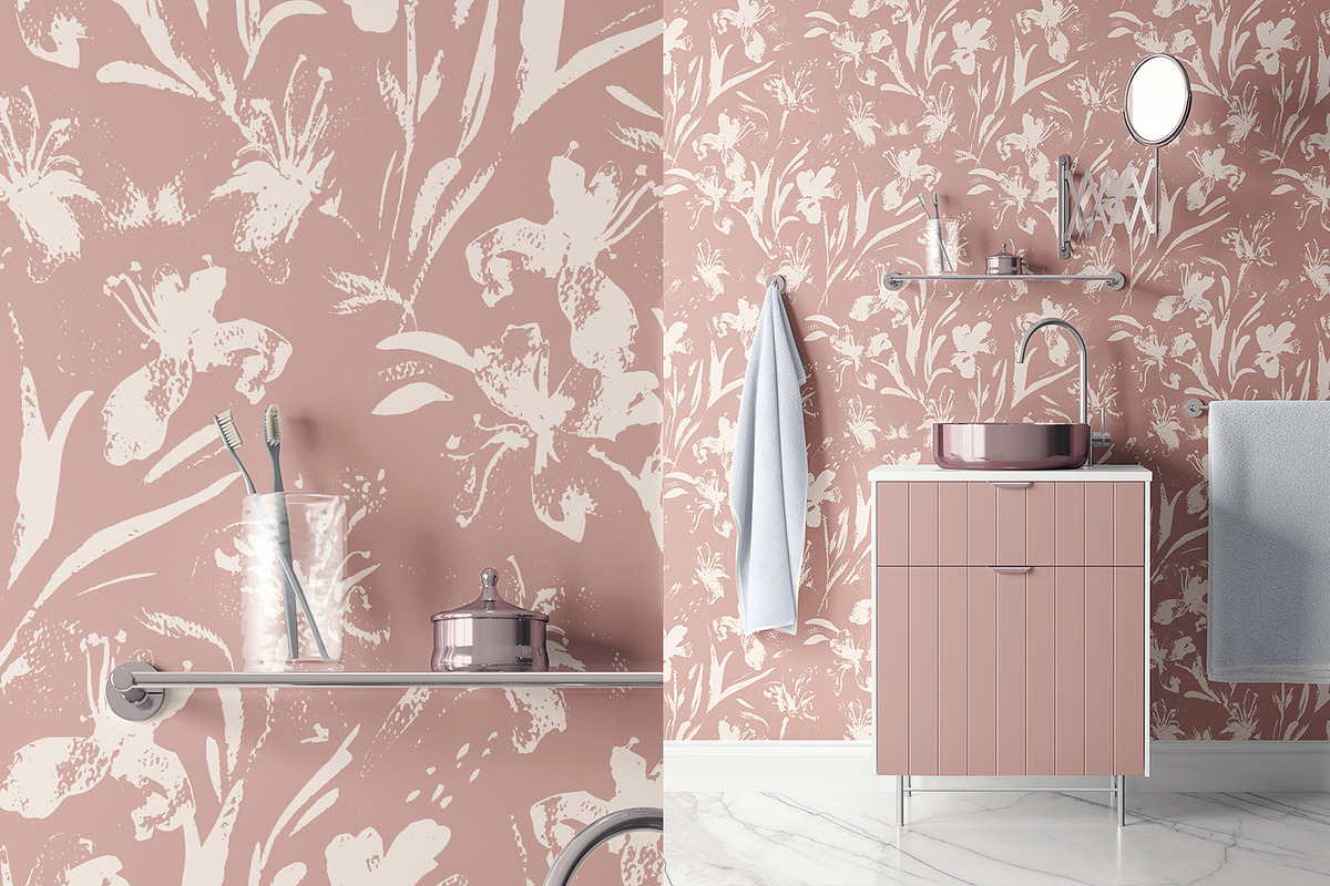 Sketched Floral, a Pattern Graphic by MalyskaStudio (Photo 2 of 12)
