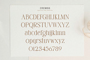 CREMISS || Font Duo, a Serif Font by ToniStudio (Thumbnail 5 of 11)