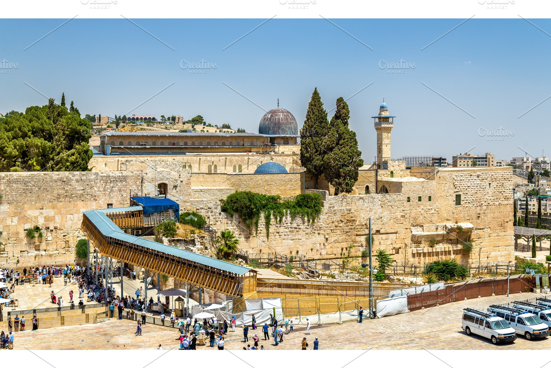 View of the alaqsa mosque in jerusalem featuring jerusalem, israel, and old, an Architecture Photo by Leonid Andronov