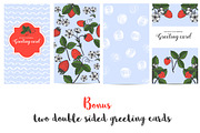 Vector garden strawberry, an Illustration by TashaDraw (Thumbnail 6 of 7)