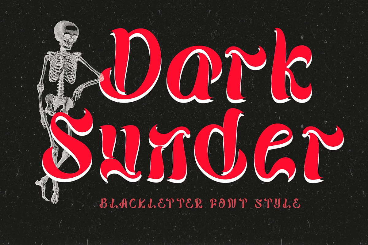 Horror Font Bundle, a Handwritten Font by Yoga Letter (Photo 9 of 20)