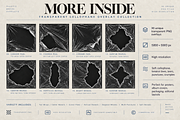 30 Transparent Plastic Wrap Overlays, a Texture Graphic by Designertale (Thumbnail 3 of 10)