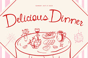 Peach Willow - Cute Handwritten Font, a Font by Pekotype (Thumbnail 7 of 15)