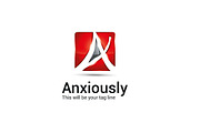 Anxiously, a Branding & Logo Template by The Branding Fusion (Thumbnail 1 of 4)
