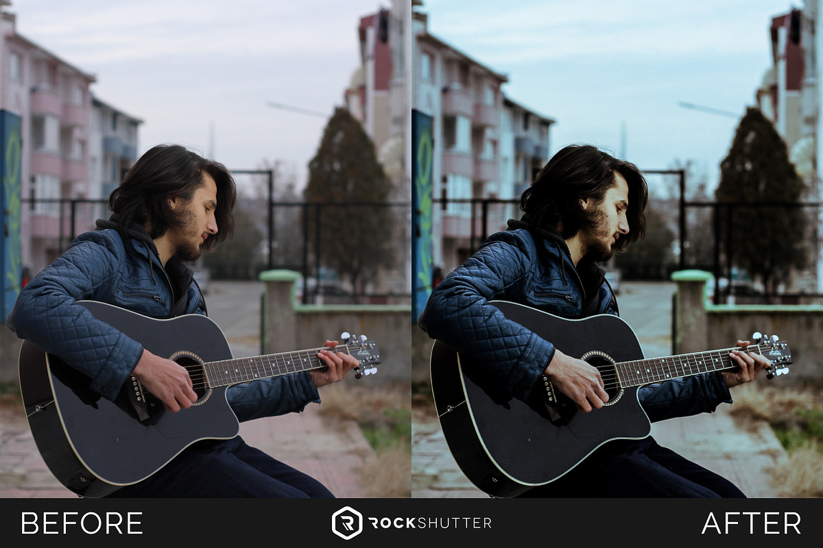 MOODY FILM Mobile & Desktop Presets, an Action Add-On by RockShutter (Photo 7 of 10)