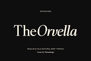Orvella Font, a Serif Font by Marvadesign (Thumbnail 1 of 12)