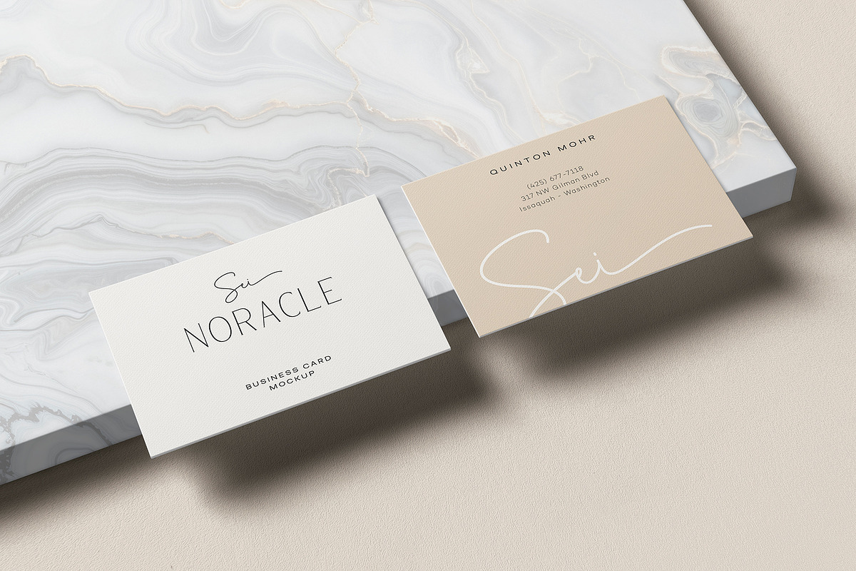 Business Card Mockup, a Product Mockup by GfxFoundry (Photo 2 of 5)