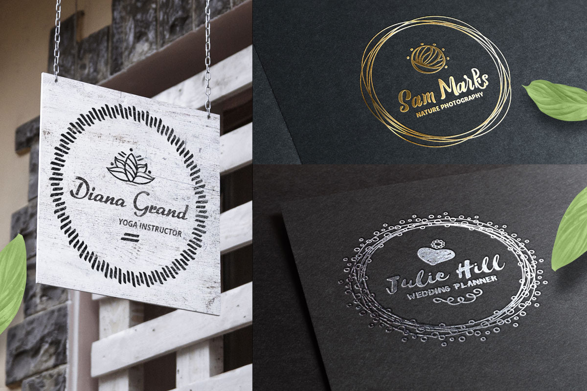 Diva Handdrawn Logo Creator + Extras, a Branding & Logo Template by joyologo (Photo 2 of 15)