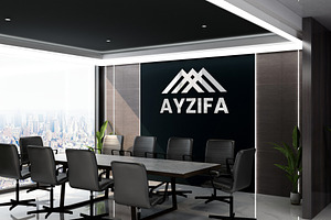 3d Logo Office Meeting Room Mockups