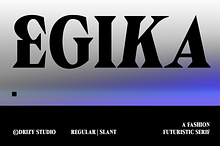 Egika – Fashion Futuristic Serif
