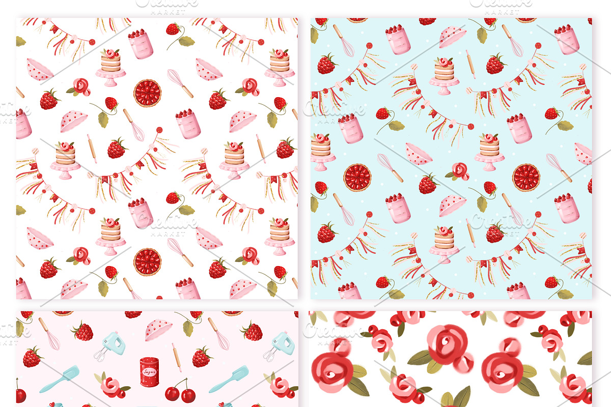 Home Bakery set, an Illustration by nathalieclaire (Photo 4 of 5)