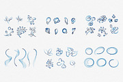 Blue Floral bundle, an Illustration by Ira Cvetnaya (Thumbnail 7 of 7)