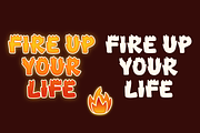 FIRECHIKNS – Blazing Fire Font, a Font by TypeTasty Font (Thumbnail 11 of 12)