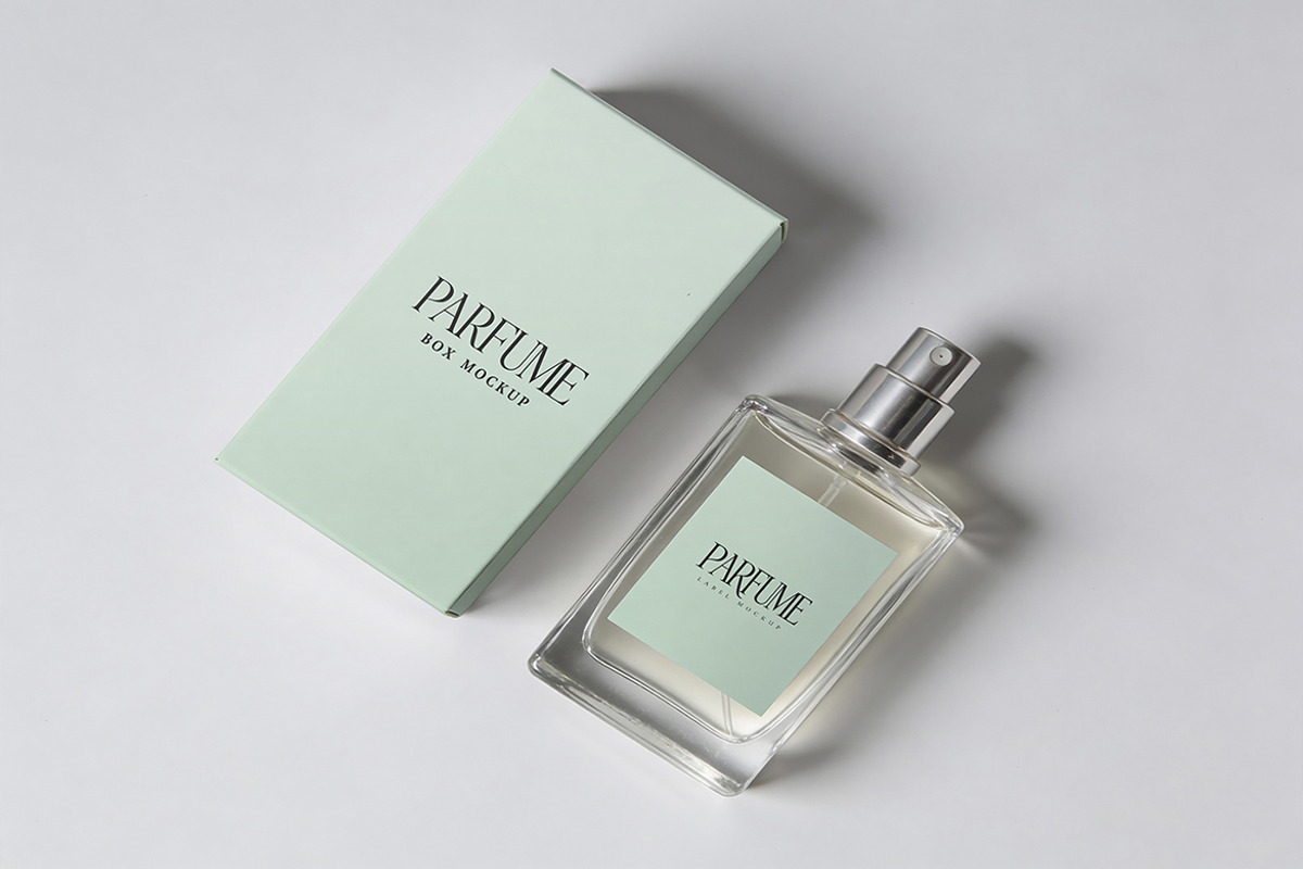 Perfume Packaging Mockup, a Packaging Mockup by Pitchlook.Studio (Photo 3 of 4)