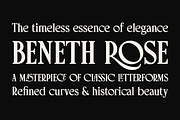 Charles Rosie - Luxury Serif, a Serif Font by Viswell (Thumbnail 4 of 10)