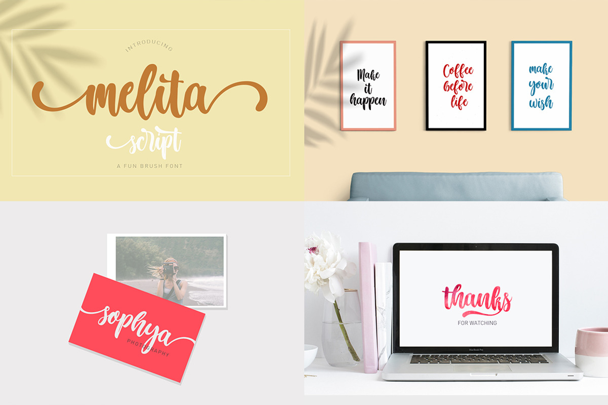 The brilliant fonts bundle, a Script Font by Franstudio (Photo 5 of 20)