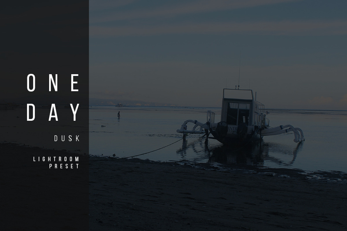 One day : Dusk  Lightroom preset, an Action Add-On by Emyself Design (Photo 1 of 14)