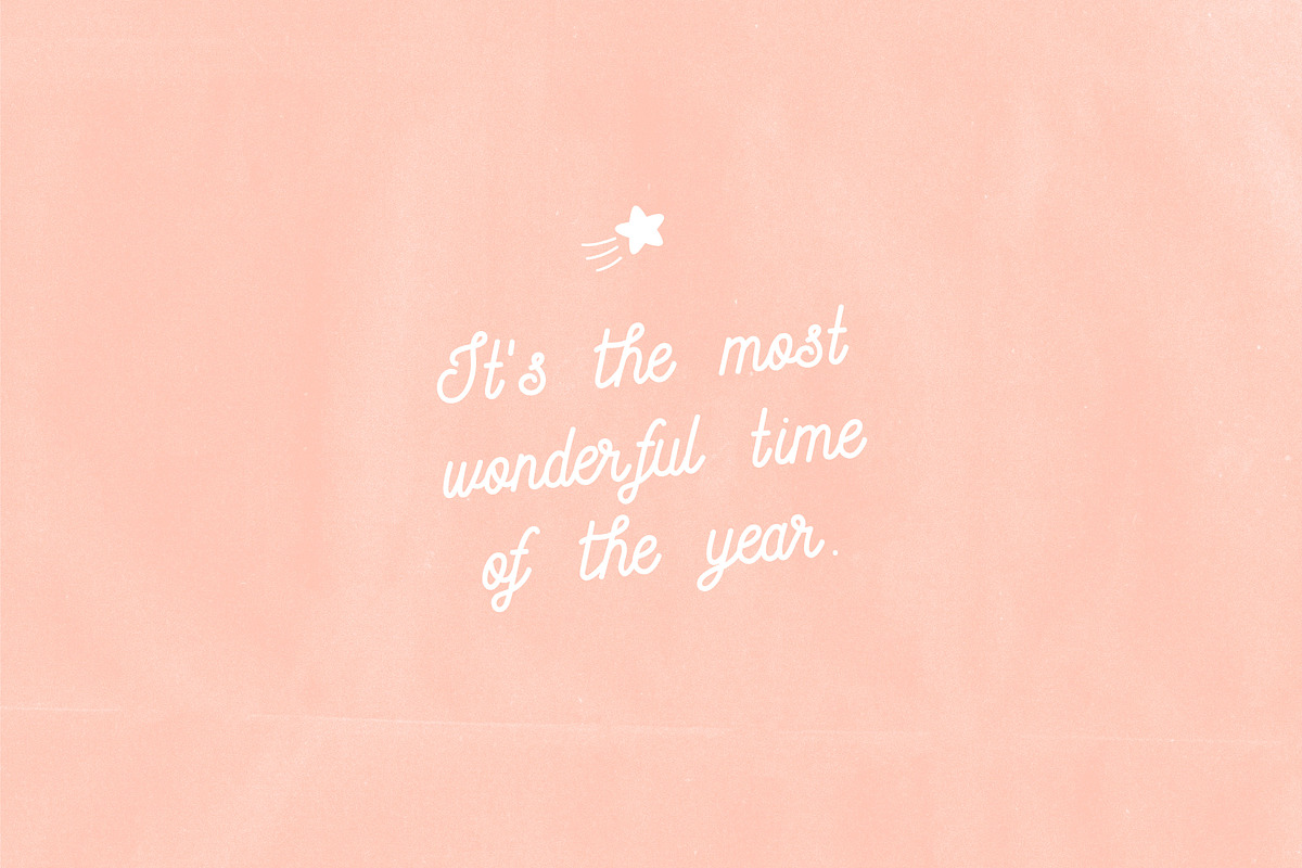 First snow | Handwritten font, a Script Font by JuliaVolkova (Photo 3 of 7)