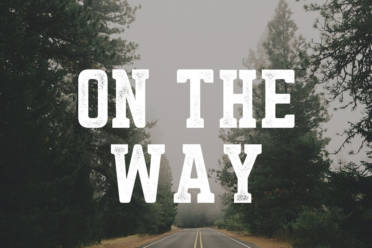 Asphalt Typeface Fonts preview 2