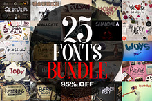 Bundle Font Vol1 + Extras [-99% Off]