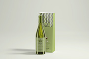 White Wine with Bag Mockups, a Product Mockup by pmvch (Thumbnail 7 of 8)
