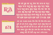 Pasta, a Serif Font by Burntilldead (Thumbnail 8 of 11)