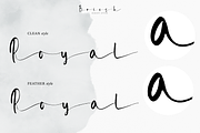 Briosh, a Script Font by Larin Type Co. (Thumbnail 3 of 12)