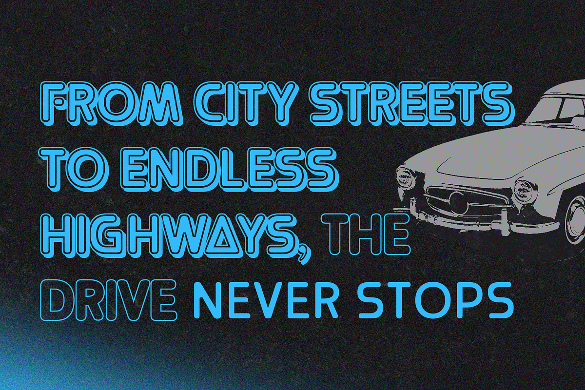 Aqeon - Layered Y2K Font, a Sans Serif Font by Drizy (Photo 2 of 8)