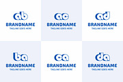 Letters AB BA AC CA AD DA Bold Logo, a Branding & Logo Template by Pray Art Design Studio (Thumbnail 1 of 2)