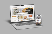 Phone and Laptop Mockup, a Device Mockup by lamorastudio (Thumbnail 5 of 13)