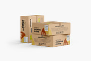 Cartoon Box Mockup, a Packaging Mockup by Ram Studio LLC (Thumbnail 14 of 23)