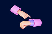 Hand gesture 3d illustration, a 3D by Kurniawan98 (Thumbnail 6 of 7)