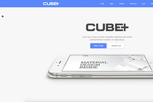 CubePlus HTML5 Responsive Template